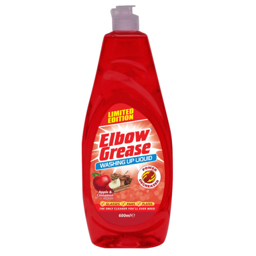 Жидкость для мытья посуды Elbow Grease Яблоко и Корица, 600 мл
